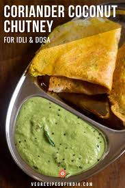 Coriander Coconut Chutney Easy Chutney Recipe Chutney Recipes Coconut Chutney