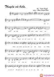 Thuyền Va Biển Tac Giả Xuan Quỳnh Phan Huỳnh điểu Sheet Bai Hat Sheet Music Music Phan