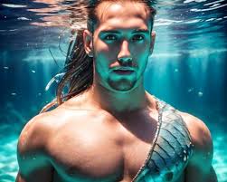 Close-Up Portrait of a Young Man with Striking Features