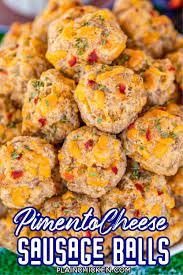 Pimento Cheese Sausage Balls This Recipe Will Change The Way You Make Sausage Ball Forever Ser Sausage Balls Easy Sausage Balls Recipes Sausage Balls Recipe