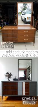 Vanities can be your one stop shop in bedroom furniture for getting ready in the morning. Broyhill Saga Dresser Mid Century Modern Update Prodigal Pieces