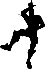 Image Result For Fortnite Silhouette Silhouette Printables Silhouette Dance Logo