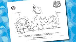 Kids love filling the coloring sheets of super mario with vibrant colors. Dinosaur Train Printables Pbs Kids
