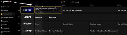 So whatever you want to watch, there are in this app. Extended Guide Timeline Pluto Tv Support
