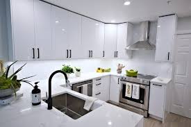 See the plan for remodeling a kitchen on a budget! Green With Envy North Vancouver Modern Kitchen Remodel