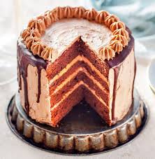 Chocolate Cake With Salted Caramel Buttercream Cake Recipes For Kids Cake Recipes Magic Cake Recipes