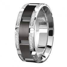 30 Gorgeous Black Diamond Wedding Bands For Him Best Inspiration Mens Wedding Bands White Gold Mens Wedding Rings Rings For Men
