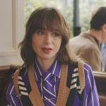 WornOnTV: Emiy's floral puffer vest