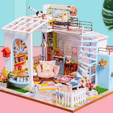 Get it as soon as sat, feb 6. Cutebee Casa Doll House Furniture Miniature Dollhouse Diy Miniature House Room Box Theatre Toys For Children Casa Dollhouse M20b Buy At The Price Of 25 30 In Aliexpress Com Imall Com