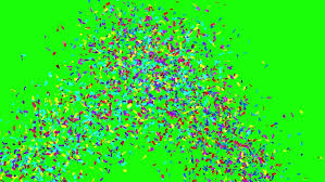 ★ 4k blue / green screen transition glitch overlay. Multicolored Confetti Party Popper Explosion Stock Footage Video 100 Royalty Free 1029749543 Shutterstock