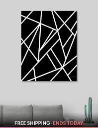 Cheap Black And White Canvas Prints Pin On Silhouette