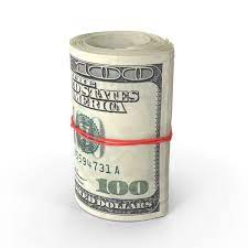 Roll Of One Hundred Dollar Bills Image Pixelsquid Com S105951924 Money Tattoo Dollar Bill Dollar Money