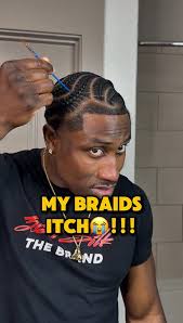 How do I get rid of the itchy braids😵‍💫???? Braid Artist: @_braidedbylici 
