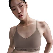 Bra Donna Nike Indy Light Support Marrone