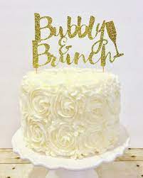 Bubbly Brunch Glitter Cake Topper Bridal Shower Etsy Coffee Bridal Shower Bridal Shower Cakes Etsy Bridal Shower