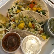 They should change the name to tacos el gross'o, the lady in the truck was checking her phone and making my burrito at the same time that. Lodi Beer Company An Lbc Favorite Fish Tacos Lightly Battered Deep Fried Fish Shredded Cabbage And Our Savory Mango Salsa On Flour Tortillas Served With Tomato Salsa Guacamole And Sour Cream