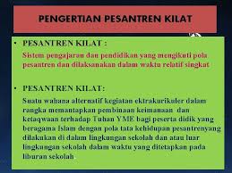 Materi pesantren kilat sd doc. Pesantren Kilat Sanlat Model Penyelenggaraan Sanlat Dr Hj