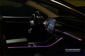 We're not exaggerating when we say that the tesla model 3 has an interior unlike any other car on the market today. Tesla Model 3 Oem Design 64 Colors Ambient Light