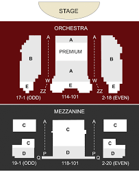 August Wilson Theater New York Ny Seating Chart Stage