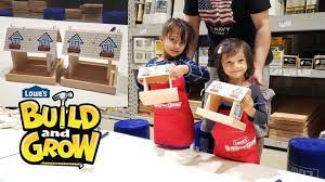 Diy Bird Feeder Lowe S Build Grow Workshop Fun For Kids Mytwolit In 2021 Lowes Build And Grow Kids Workshop Diy Bird Feeder