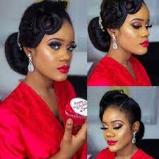 Bouffants are popular among the mother of the bride hairstyles for long hair because they help to add volume. 50 Stunning Wedding Hairstyles For African Brides Allnigeriainfo