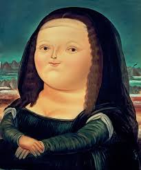 Fernando Botero's Mona Lisa