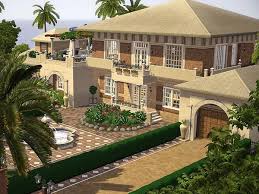 Este bercinho está disponível nas cores azul e rosa. Rirann S Villa Alexandria Sims House Sims House Design Sims Building