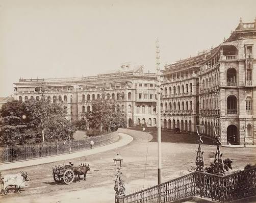 ATTRIBUTED TO BOURNE AND SHEPHERD - Set of 2 photographs of Elphinstone Circle or Horniman Circle @ | StoryLTD