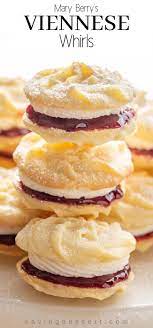 Mary Berry S Viennese Whirls Recipe Desserts Berries Recipes Mary Berry Recipe