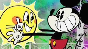 Mickey Mouse In Adorable Couple Mickey Mouse Cartoon Mickey Disney Cartoons