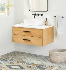 Geneva 36 White Oak Single Vanity With
