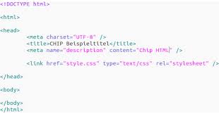 Other technologies besides html are generally used to describe a web page's appearance/presentation (css) or. Html Grundgerust Das Ist Der Grundlegende Aufbau Chip