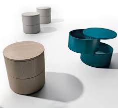 Caccaro Anello Side Table Storage Unit Side Table With Storage Bedside Table Storage Bedside Table