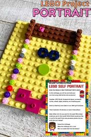 Lego Self Portrait Challenge In 2021 Lego Challenge Lego Activities Kids Building Activities