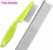 Lice Rake Supplies OEM Deshedding Stainless Steel Pet Brush