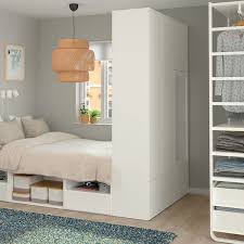 Pin By Milena Jankowska On Meble Bed With Wardrobe Ikea Bed Bed Frame