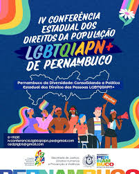 📣 *Vem aí a IV CONFERÊNCIA ESTADUAL DOS DIREITOS DA POPULAÇÃO LGBTQIAPN+  DE PERNAMBUCO – ETAPA REGIONAL – AGRESTE!* 🗓 *Data:* 26 de abril de 2025  🕗 *Horário:* 8h às 17h 📍 *