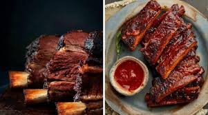 Beef ribs have a specific taste while the taste of the ribs from pigs is more tender. Beef Ribs Vs Pork Ribs A Comparison Of Size Taste Cost And More