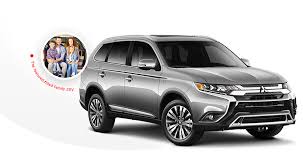 It is a little smaller than i am used to, but there is still enough space to feel comfortable. 2020 Mitsubishi Outlander Courtesy Mitsubishi