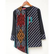 Model baju troso untuk kerja. Beli Blus Tenun Troso Mix Lurik Blus Batik Kerja Tenun Lapis Trikot Seetracker Indonesia