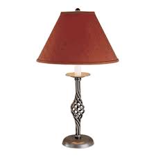 Huge selection of bedside lamps, lamp shades, living room lamps & more! 26 5001 Hubbardton Forge Twist Basket Table Lamp