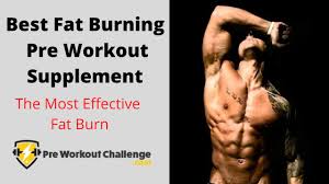 best fat burning pre workout supplement
