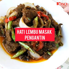 Risau daun bawang & daun sup cepat rosak? Resepi Hati Lembu Masak Hijau Resepi Merory Sedap Betul