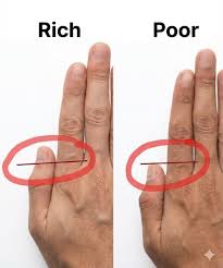 The secret of our hand to show rich or poor..... see detail in comment.