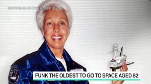 Wally funk is finally going to space. Wally Funk Chosen For Blue Origin Space Flight Bloomberg