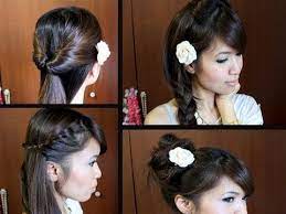 Cool Was To Do Hair For School Super Cute 3 Great Videos With Easy Styles Medium Hair Styles Hair Tutorials For Medium Hair Hair Tutorial