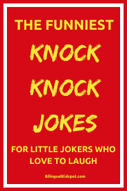 These joke books (including a knock knock jokes for kids book) are perfect for getting the kids reading and laughing at. Funny Knock Knock Jokes For Kids Bilingual Kidspot