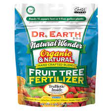 (rain water will dilute the solution. Natural Wonder Fruit Tree Fertilizer Dr Earth