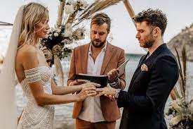 The pregnant star, 35, called her and 33 year old iain's wedding magical and perfect. Love Island S Iain Stirling Officiates Joel Dommett And Hannah Cooper S Wedding Ceremony London Evening Standard Evening Standard