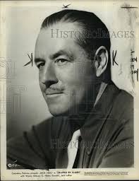 1943 Press Photo Actor Jack Holt in "Trapped by G-Men"
